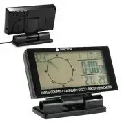 5 in 1 In-Car LED Digital Compass LCD Display with Clock Thermometer Calendar (for: Subaru)