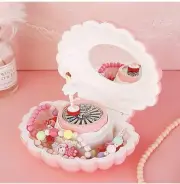 Music Box Shell Music Box Colorful Flash Music Box Girl's