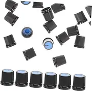JOINPAYA 6mm Diameter Potentiometer Knob Cap Volume Tone Control Caps for Guitar Bass Electric Guitars