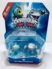Skylanders Trap Team Mini Gill Grunt & Thumplin BNIB Rare PS4 Wii Xbox
