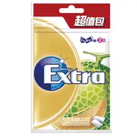 在飛比找蝦皮商城優惠-Extra 無糖口香糖超值包-香濃密瓜(62g/袋)[大買家