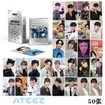 ATEEZ FLASH 激光照片卡 LOMO CARD 50PCS/BOX