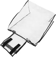 [Baluue] Travel Luggage Cover Transparent Suitcase Protector for Durable and Use Scratch Resistant Trolley Case Cover