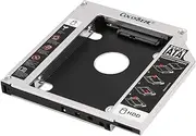 Hard Drive Caddy Tray, Universal 2.5 2nd 12.7mm SSD Hd SATA Hard Disk Drive HDD Caddy Adapter Bay