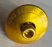 NEW Chris King Top Cap 1 -1/8" Headset stem cap GOLD Road, MTB