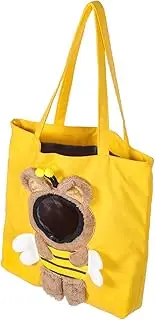 CORHAD Cat Carrier Shoulder Bag Breathable Canvas Tote for Outdoor Travel Portable Pet Pouch with Comfortable Design for Cats The Go Durable and Wear Resistant