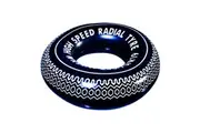 Airtime 90cm Swim Ring Tyre Swimming Pool/Beach Floater Kids Blue/White