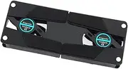 Laptop Cooling Pad - CollapsibleLaptop Cooling Fan, DualFan Notebook Stand Foldable | Portable Folding Fan Cooler, Anti Slip USB Powered Computer Cooling Pad, Quiet Stand for Laptop Notebook
