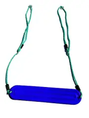 Cubby Strap Swing Seat with Adjustable Ropes BLUE Tree Play Equipment outdoor