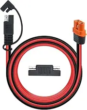 RIIEYOCA 1M SAE to XT60I-F Connector Adapter, 12AWG Cable, Compatible with Solar Panels, Portable Power Station & Solar Generator