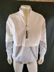 Women'XL Nike Shield Full Zip Wind Breaker Golf Wind Rain Resistant Jacket $130