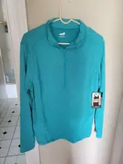 Xl Blue Avila Light Pull-over 1/4 Zipper