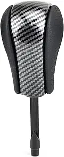Gear Shift Knob Automatic Gearshift Stick Knob Handball for E39 for E46(Carbon Fiber-Long)