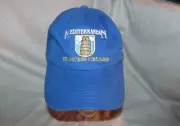 PRINCESS CRUISE LINE "MEDITERRANEAN PIZA TOWER" blue ball hat sports cap NWT