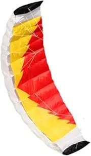 STARTIST Large Kite 2 Line 78" Professional Colorful Novelty Fun Acrobatic Sport Kite Soft Stunt for Activities Beach Adults Backyard