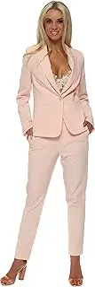 [Kromoc] Women's Casual Leisure Party Business Daily Homecoming Suit Tuxedos Two Pieces One Button