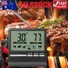 Thermometer Probe Meter Outdoor Grill Oven Meat Cooking Baking Alarm Timer