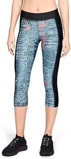 Womens Under armour Women's HeatGear Print Armour Capri 1310667, Womens