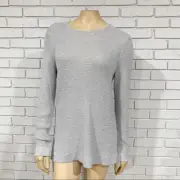 Eileen Fisher Women’s Gray Shimmer Sweater - Size Large