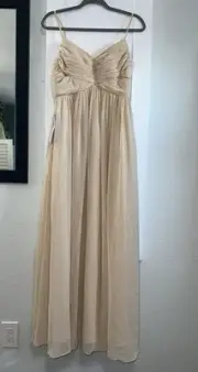 AzazuecAlia Bridesmaid Dress Champagne Size Custome