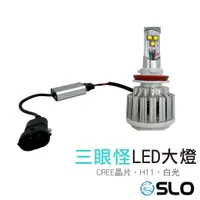 在飛比找樂天市場購物網優惠-SLO【LED 三眼怪大燈】汽機車大燈 機車大燈 LED大燈