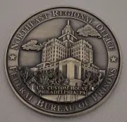Federal Bureau of Prisons Northeast Regional Office, PA, 3D Challenge Coin