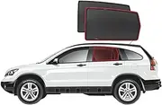 Genuine SNAPSHADES Car Rear Window Shades for Honda CR-V 3rd Gen (2007-2012)