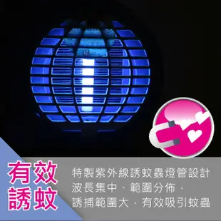 [特價]KINYO 二合一強效捕蚊燈 KL-112