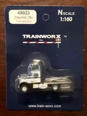 Trainworx N Scale Peterbilt Model 280 Single Axle Daycab Tractor