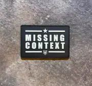 GID: Missing Context PVC Morale Patch
