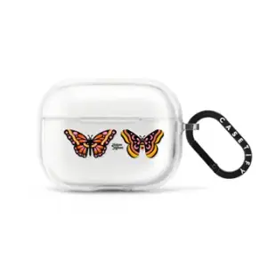 AirPods Pro (2nd Generation) 防摔保護殼 Retro Butterfly and Moth by Jessica Molina