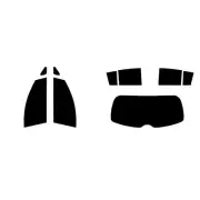 For Nissan Tiida 5-door Hatchback 2004-12 Full Pre Cut Window Tint Kit Film Film