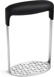 Upgraded Smooth Mash Potato Masher Stainless Steel, Durable Mashed Potatoes Mash