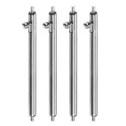 4pcs Quick Release Spring Bar 1.8mm Dia 24mm Width Stainless Steel Watch Pins