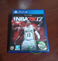 在飛比找露天拍賣優惠-PS4 NBA 2K17 中文版 (封面有破損)