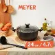 【MEYER 美亞】NEW SKYLINE 不沾雙耳湯鍋24CM(附蓋)