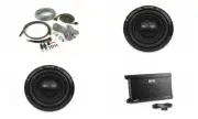 Alpine W10S4 | 750W Max 10" Single 4-ohm Car Subwoofer Package