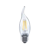在飛比找松果購物優惠-【LUXTEK】LED 拉尾蠟燭型燈泡 4W E27 節能 