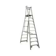INDALEX 150kg Pro 10 Step Aluminium Platform Ladder PROP13/10