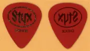 Styx Chuck Panazzo Vintage Guitar Pick - 1983 Kilroy Was Here Tour