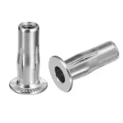 M6 Multi-Grip Rivet Nuts, 5pack Pre-Bulbed Insert Nut 304 Stainless Steel