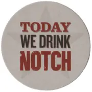 Notch Brewery & Tap Room Beer Coaster Salem MA