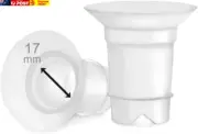 Flange Inserts 17 Mm Compatible with Medela, Spectra 24 Mm Shields/Flanges, Momc