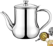 Oil Strainer Pot,Oil Dispenser with Removable Strainer - Large Ghee Container, or Bacon Fat Container Perfect for Storing Fats, Frying