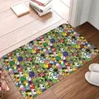 Bath Mat Birds Parrots Doormat Flannel Carpet Entrance Door Rug Home Decoration
