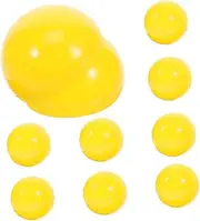 Totority Colored Raffle Balls Engaging Entertainment Spheres for Home Parties Outdoor Games and Pet Play Bouncing Balls for Crafts and Decorations