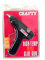 Crafty® High Temp Mini Glue Gun Bonds Instantly Non Drip Nozzle