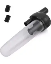 Turbo cyclonic dust separator for most vacuums