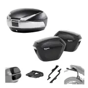Set SHAD Bauletto SH48T & Suitcases SH23K 3P for Benelli 500 Lion Trail 2017-2