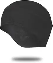 [GRTE] Cross hat Cycling Cap Thermal Beanie Helmet Liner with Ear Ultimate Thermal Retention Stretchable Tight - Ideal for Men Women Running, Cycling, Skiing & Other Winter Sports